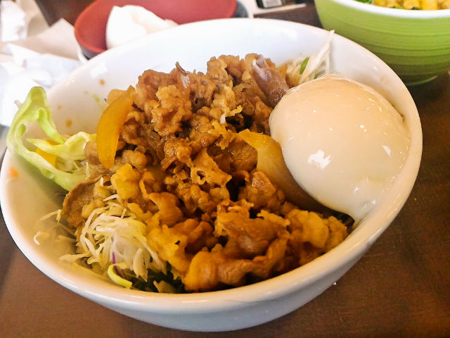 すき家の牛丼ライト