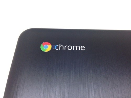 左上にはChromeのロゴ