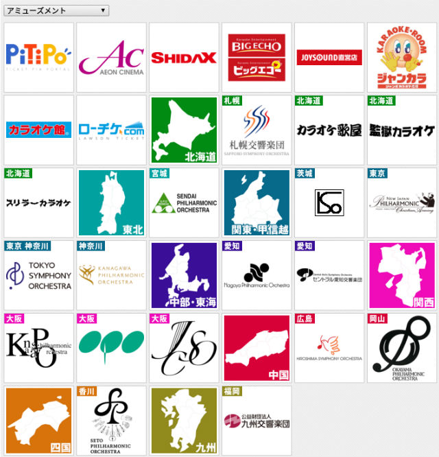 JAFアミューズメント優待