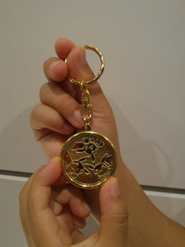 キーホルダーも別売り